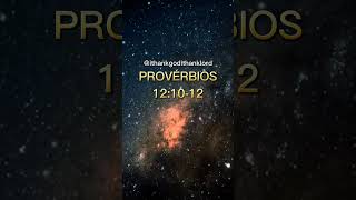 PROVÉRBIOS 121012 proverbios biblia oracao amém [upl. by Esirrehc]