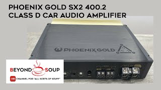 Phoenix Gold SX2 4002 High End 2Channel Bridgeable ClassD Car Audio Amplifier [upl. by Jemmie310]