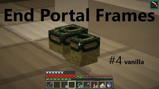 How to get end portal frames or bedrock into your minecraft survival  Works in every version  2021 [upl. by Odinevneib]