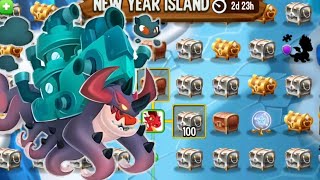 New Year Event Island FULL MAP  Dragon City [upl. by Suzy]