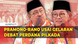 FULL PramonoRano usai Gelaran Debat Pilkada 2024 Bicara CCTV hingga Jaring Asmara [upl. by Aramoj]