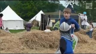 Tausende Besucher beim MittelalterSpectaculum [upl. by Garlaand]