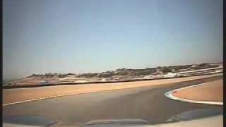 Fisker Karma Hits The Track At Laguna Seca [upl. by Ayanaj]