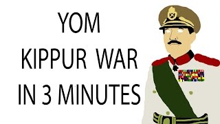 Yom Kippur War  3 Minute History [upl. by Flor]