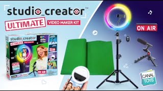 Studio Creator Ultimate Video Maker Kit  Canal Toys [upl. by Celik]