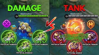 Minotaur Damage Build vs Minotaur Tank Build [upl. by Bennink935]