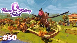 BAY FRIESIAN PEGASUS Horse Riding Tales by Foxie Ventures Gameplay part 50 [upl. by Franci]