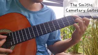 The Smiths  Cemetary Gates  Easy Standard Tuning Guitar Lesson [upl. by Bunce652]