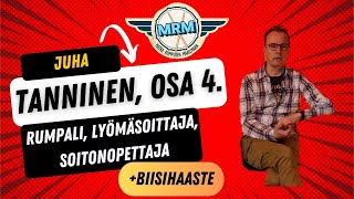 MRM esittää Haastattelussa rumpali soitonopettaja Juha Tanninen osa 44  Biisihaaste [upl. by Lemaj533]