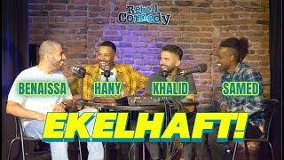 Unsere verrücktesten Gerichte amp Getränke  Podcast RebellComedy  Benaissa Khalid Hany Samed [upl. by Aneleh]