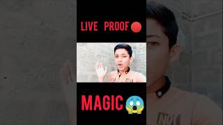 LIVE PROOF MAGIC😱 shorts magic sweetohasoovlog [upl. by Bianchi294]