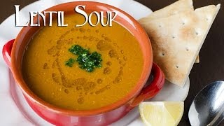 Lentil Soup Shurbat Cadas شربة عدس [upl. by Annoeik119]