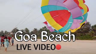 Goa Beach LIVE🔴 VIDEO [upl. by Lucic805]