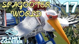 Planet Coaster SPAGOOTER WORLD  Part 17  BIRB COASTER [upl. by Nomsed243]