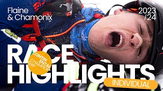 European Championship Flaine  Chamonix  Individual Race Highlights 2024  ISMF [upl. by Nnaeoj]