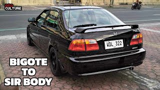 1998 Honda Civic BIGOTE to SIR Body  OtoCulture [upl. by Randolf]