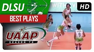 Kim Fajardo connects with Mika Reyes  UAAP 78 WV [upl. by Enimzaj396]