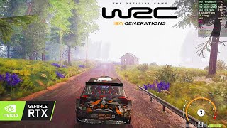 WRC Generations PC Ultra Settings Gameplay Nvidia RTX 3060 Ti [upl. by Alemac]