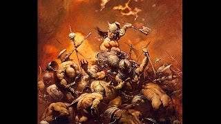 Interview Frank Frazetta The Artist Frank Frazetta Jr  William Frazetta MASSIVEfantasticcom [upl. by Ahsatak]