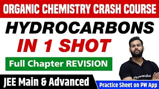 HYDROCARBONS in One Shot  Full Chapter Revision  Class 11  JEE Main [upl. by Beghtol401]