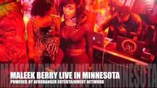 Maleek Berry live in Minnesota Powered by Afrobanger Live performance [upl. by Kcirdahc]