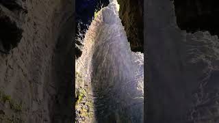 Parco Grotta Cascata Varone ☔️ lagodigarda tremosine varone wasserfall [upl. by Sinnal]