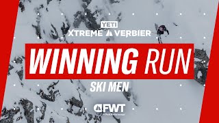 Marcus Goguen Ski Men Winning Run I 2024 YETI Xtreme Verbier [upl. by Chamberlin]