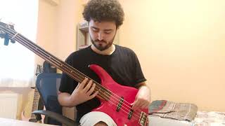 Obscura  Forsaken  intro bass cover  4 string [upl. by Pirri]