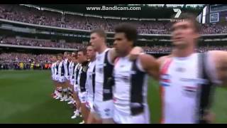 Taylor amp Cameron Henderson  Australian Anthem  2010 AFL Grand Final [upl. by Lienaj]