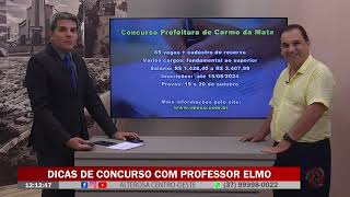 Dicas para concursos do Corpo de Bombeiros e Prefeitura de Carmo da Mata [upl. by Westleigh]