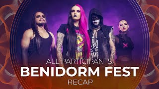 Benidorm Fest 2023 Spain  All Participants  RECAP [upl. by Bartholomew]