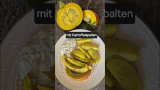 HokkaidoKürbis aus dem Backofen Kürbisrezept Gemüserezept Vegetarisch Kochen [upl. by Margareta]