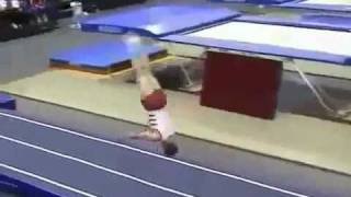 Crazy Gymnastics Polish Superman tumbler Jozef Wadecki [upl. by Soisatsana]