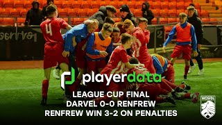 Darvel 00 Renfrew 23P  WOSFDL PlayerData League Cup  260124 [upl. by Llemrej127]