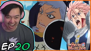 GILTHUNDER VS HENDRICKSON Seven Deadly Sins Episode 20 Reaction Ft Heisuten [upl. by Aek379]