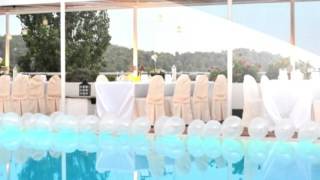 Atrium Hotel Skiathos wedding in Greece  WhereWeddingcouk recommends [upl. by Enyaht396]