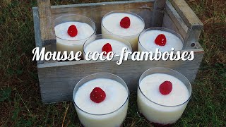 Mousse cocoframboises [upl. by Chelsea398]