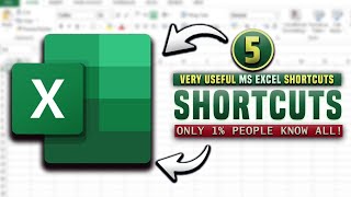 Excel Shortcuts 5 Hidden Gems You Probably Dont Know About  Boost Productivity Hindi [upl. by Ehpotsirhc258]