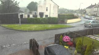 Fintona Flash Flooding 22nd May 2014 [upl. by Haimehen593]