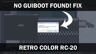 no guiboot found fix retro color rc20  solutionfix 2022 [upl. by Lilas]