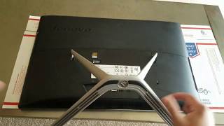 Lenovo 10110 C540 all in one cover removal and upgrade [upl. by Moll]