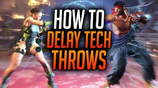 Street Fighter 6 Delay Tech Guide How To Stop Throws [upl. by Irtimid]