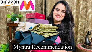 Party Wear Myntra Kurta Set Haul Myntra Recommendation Kurta Pant amp Dupatta Set Blazer Jewellery [upl. by Severn]