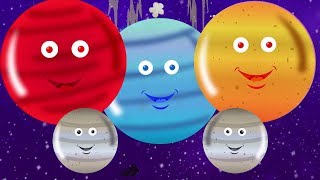 Planètes Chanson  Système solaire pour enfants en bas âge  Planets for Children  Planets Songs [upl. by Stone]