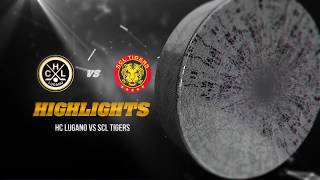 Highlights HC Lugano vs SC Langnau Tigers 30092017 [upl. by Ree]