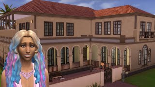 Exploring Oasis Springs RIO VERDE Sims 4 House [upl. by Marv]