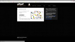 giffgaff demo  How to use SIM swap to transfer your number from one card to another [upl. by Alludba]