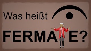 Fermate  Wie spielt man sie Fachbegriffe 1 [upl. by Aneelad115]