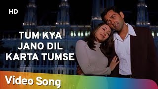 Tum Kya Jano Dil Karta Tumse  Aashiq 2001  Bobby Deol Karisma Kapoor  Romantic Song [upl. by Etyam358]