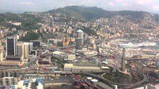 Atterraggio a Genova  Landing Genoa [upl. by Mcquillin621]